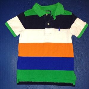 Polo by Ralph Lauren Kids Colorful Striped Polo